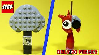 10 Sprunki things you can make with 20 Lego Pieces Part 2