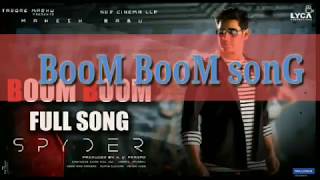 Spyder movie  boom boom song|ma hesh babu |rakul preath singh