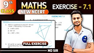 Class 9 Maths Chapter 7 | Triangles | Exercise 7.1 Solutions