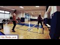 FENCING - set of basic and specific exercises for muscle endurance