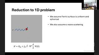 Quantum Theory Seminar: A Kondo impurity in the large spin limit