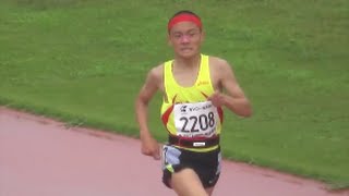 全国中学陸上2016 男子1500m決勝