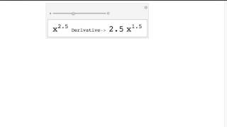 162.1a: Derivatives of Powers