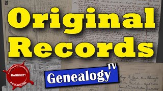 How to Find the Original Sources for Genealogy Records