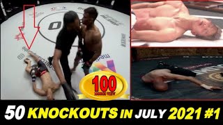 Top 50 KICKBOXING•MMA Brutal Knockouts, July 2021 #1