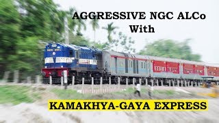 Kamakhya-Gaya Express rushes past Dhupguri behind aggressive NGC ALCO | कामाख्या-गया एक्सप्रेस