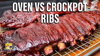 Oven VS Crockpot Ribs