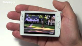 Sony Ericsson Xperia mini hands-on (Greek)