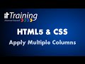 HTML5 & CSS: Apply Multiple Columns