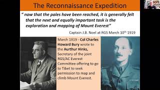 From Mullingar to Rongbuk - Charles Howard-Bury and the Mount Everest Reconnaissance Expedition 1921