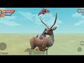 how to ride deers in wildcraft 😮 full tutorial ride deer for cubs 😂🦌most people don t know this😮