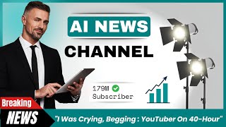 How to Create a Monetizable AI News Channel in Minutes | Free AI video generator