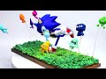 making modern sonic u0026 wisps cosclay polymer clay tutorial sonic colors ultimate kiart