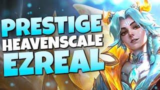 MY FIRST PRESTIGE HEAVENSCALE EZREAL GAME!