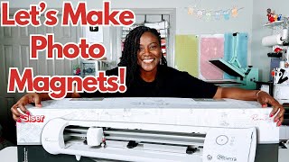 LIVE: Let's Make Photo Magnets with Siser Romeo and Juliet #photomagnet #siserjuliet