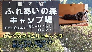 【奈良県】西ノ谷ふれあいの森キャンプ場前編