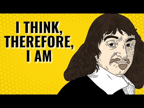 What is the first thing that Descartes comes to know with certainty?