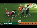 jaden harris 2024 regular season highlights miami defensive back