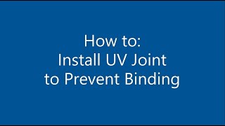 How to Install Replace Change Universal UV Joint the Proper Way to Prevent Binding or Tight Rotation