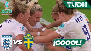 ¡GOL SABOR A FINAL! ¡Bronze no perdona! | Inglaterra 2-0 Suecia | UEFA Womens Euro 2022-Semis | TUDN