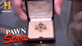 Pawn Stars: 19th Century Roman Catholic Cardinal Ring (Season 7) | History