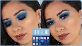 Jeffree Star Cosmetics Blue Blood Palette Tutorial!