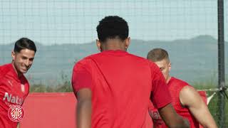 🆕 El primer entrenament de Jhon Solís com a jugador del GIRONA FC! | Girona FC