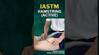 IASTM Technique for the Hamstring (Active) #IASTM #hamstrings #legpain #osteopathy #physicaltherapy