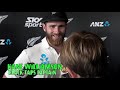 sam webb sports kid visits the blackcaps