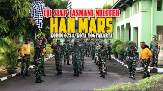 Pelihara Kemampuan Jasmani Militer, Prajurit Kodim Jogja Han Mars