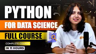Python For Data Science Full Course Free | Complete Python Course For Data Science 2026| Intellipaat