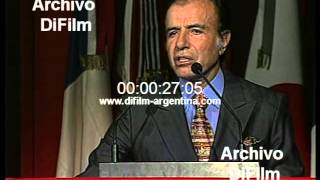 DiFilm - Carlos Menem por inflacion y desocupacion (1996)