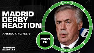 'Carlo Ancelotti should be COMPLETELY DISAPPOINTED' 😳 - Ale Moreno after Madrid Derby draw | ESPN FC