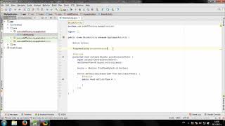 Creating simple ProgressDialog in Android Studio