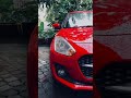 Maruti SWIFT 2021 vxi variant (Solid Fire Red color) #swift2021