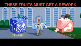 THESE FRUITS SHOULD BE REWORKED NEXT | Blox Fruits