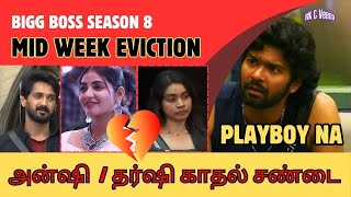 Bigg Boss Season 8 Tamil | Vishal Aarnav Love Fight | Mid Week Eviction | Contestants ReEntry