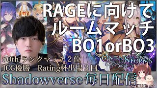 【シャドウバース毎日配信】新弾十禍闘争11日目　ナーフきた！RAGEに向けてルムマBO1 or BO3【Shadowverse】