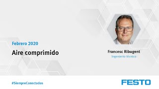 Festo Webinars | Aire comprimido