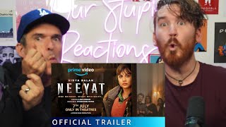 Neeyat - Official Trailer | Vidya Balan |  REACTION!!