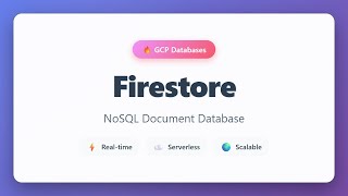 Firestore: NoSQL Document Database | GCP Databases Tutorial for Beginners