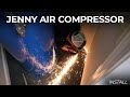 Jenny Air Compressor Install At The VinWiki Garage