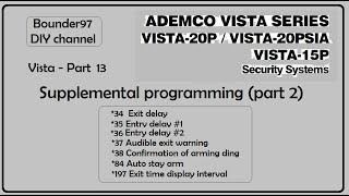 supplemental programming - 2 (Visa 20p part 13)