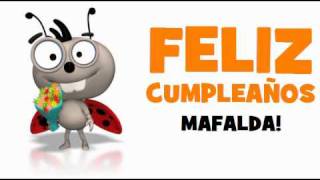 FELIZ CUMPLEAÑOS MAFALDA!