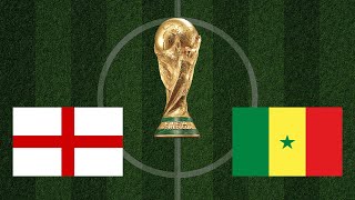 England vs Senegal | FIFA Qatar World Cup 2022 | Realistic Simulation | eFootball PES Gameplay