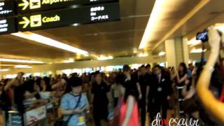 130830 2PM Junho arrives at Singapore Changi Airport