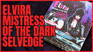 Elvira Mistress of The Dark Selvedge: The Ultimate Spooky Treat for Horror & Denim Lovers!