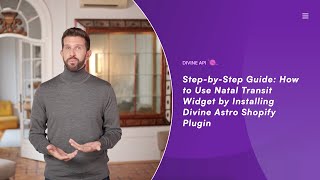How to Set Up Natal Transit Widget with Divine Astro Shopify Plugin