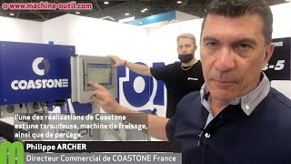 Machine automatique de perçage taraudage fraisage pour ateliers de tôlerie Coastone Multitapper