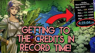 World Record Achieved?! We Saved So Much Time In This New Save To Credits Speedrun! | Hades Gameplay